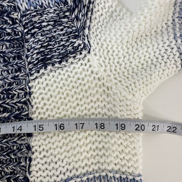 Loft Open Knit Cardigan Nautical Women's XS - Picture 9 of 14